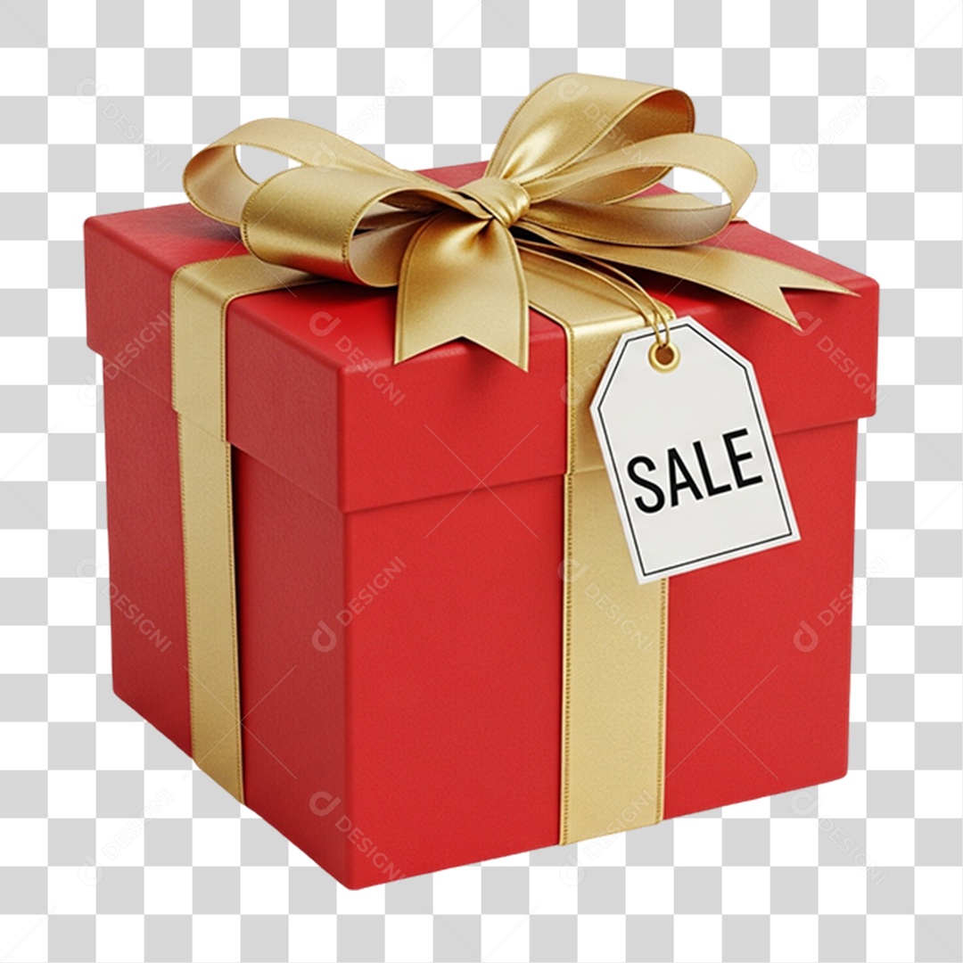 Caixa de Presente PNG Transparente
