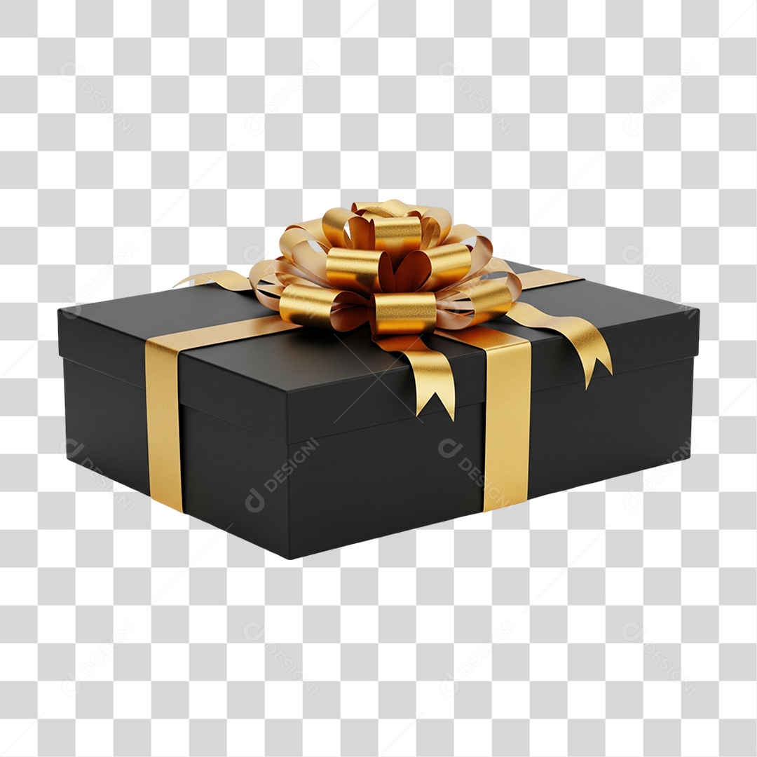 Caixa de Presente PNG Transparente
