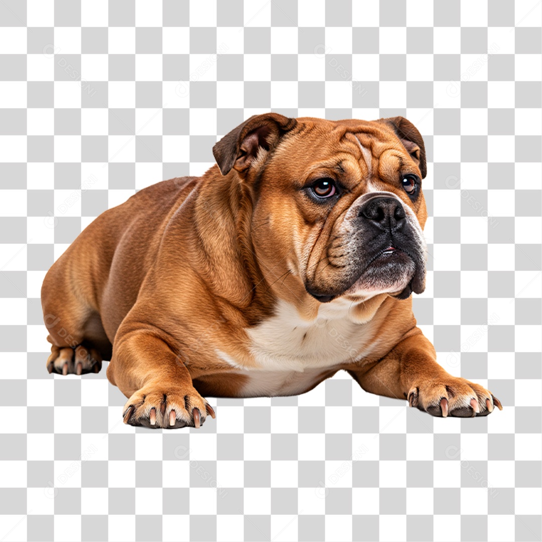 Cachorro Deitado PNG Transparente