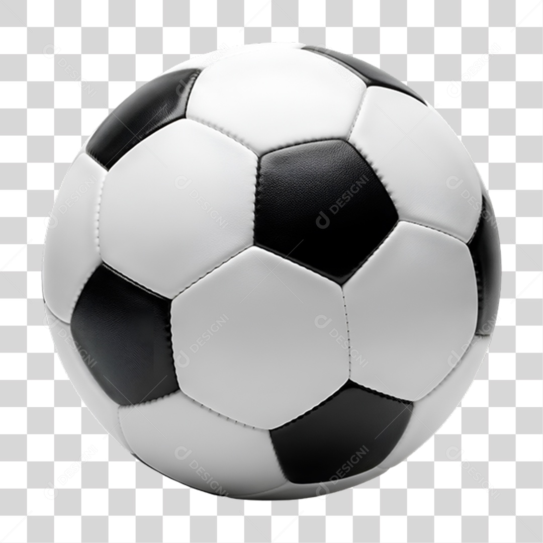 Bola de Futebol PNG Transparente