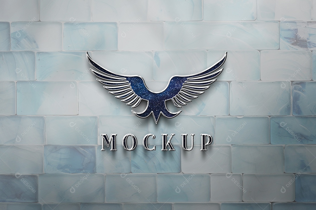 Mockup Logotipo de Empresa PSD Editável