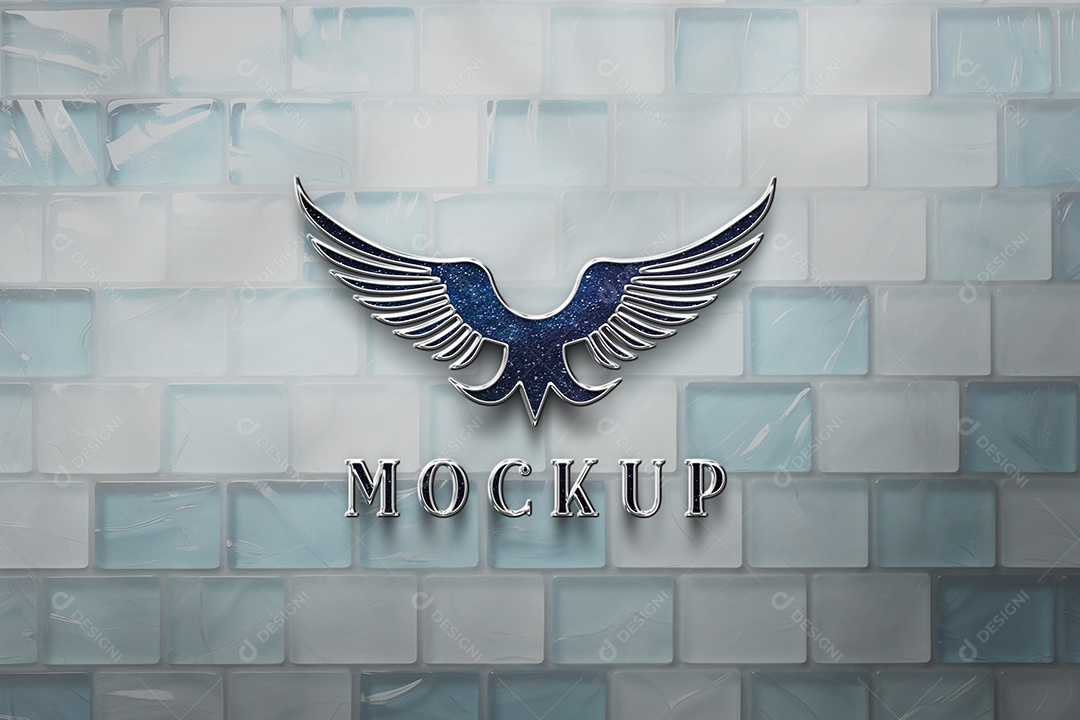 Mockup Logotipo de Empresa PSD Editável