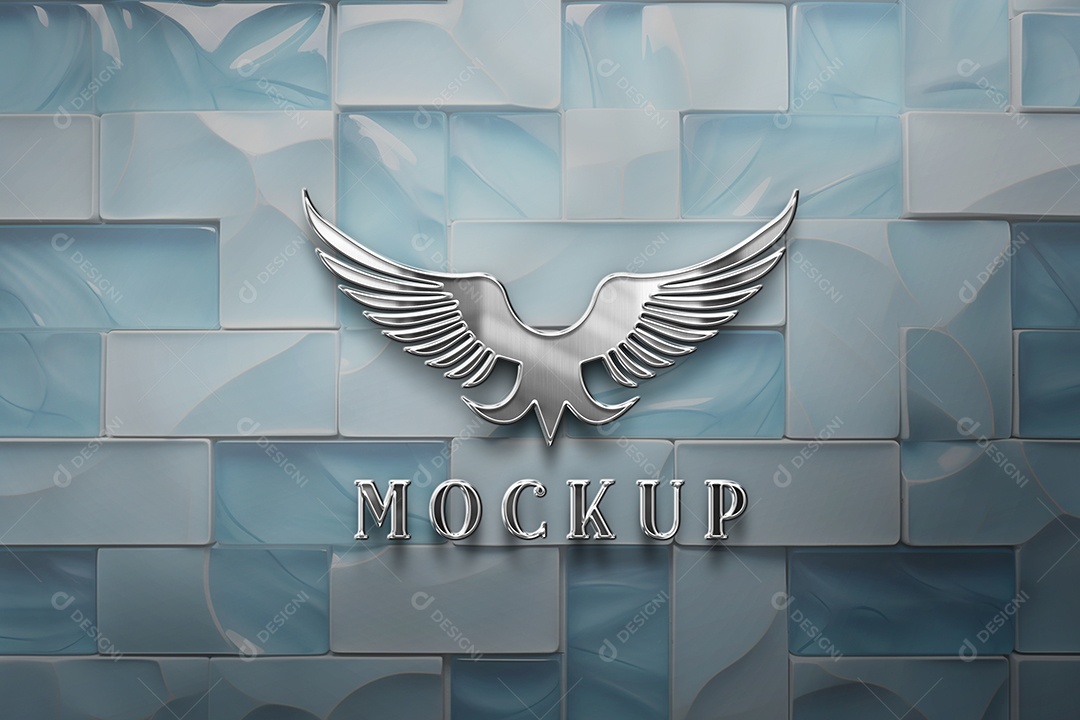 Mockup Logotipo de Empresa PSD Editável