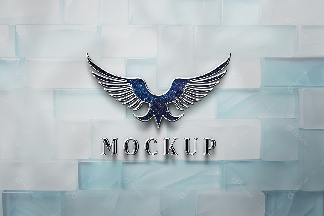 Mockup Logotipo de Empresa PSD Editável