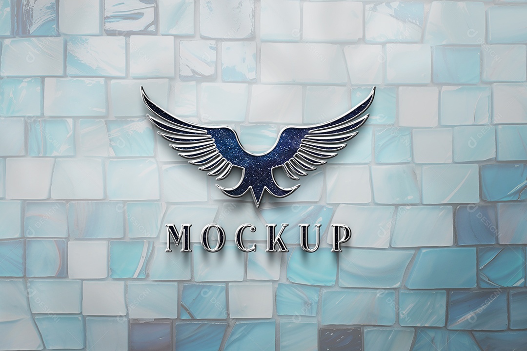 Mockup Logotipo de Empresa PSD Editável