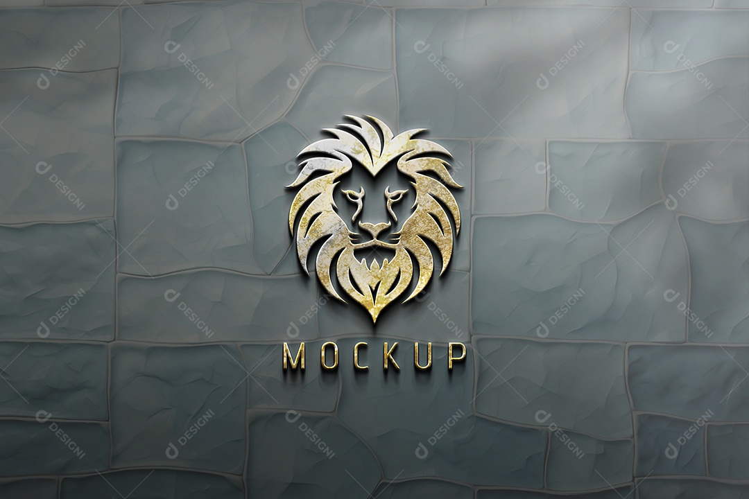 Mockup Logotipo de Empresa PSD Editável