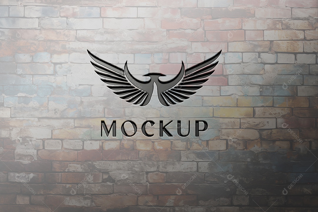 Mockup Logotipo de Empresa PSD Editável