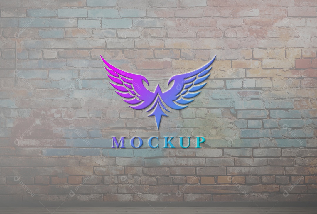 Mockup Logotipo de Empresa PSD Editável