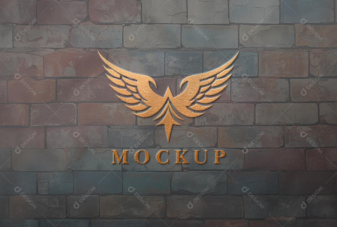 Mockup Logotipo de Empresa PSD Editável