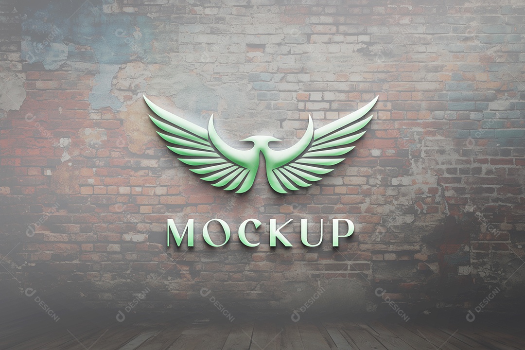 Mockup Logotipo de Empresa PSD Editável