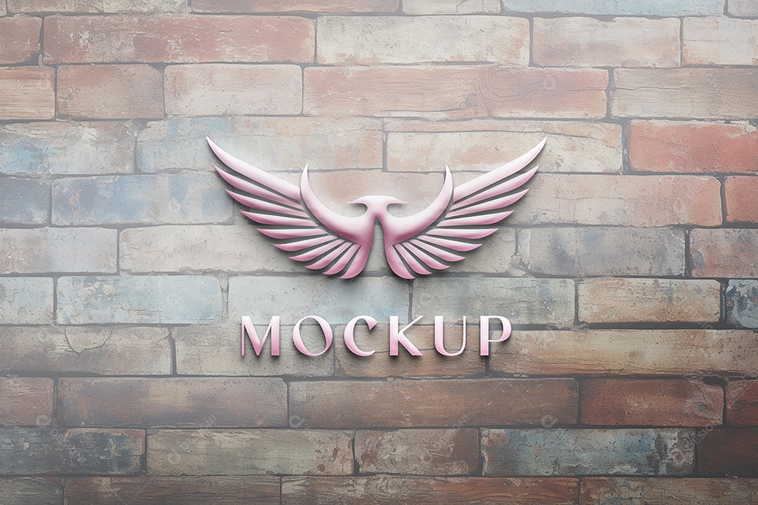 Mockup Logotipo de Empresa PSD Editável