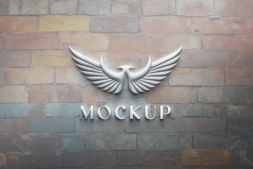 Mockup Logotipo de Empresa PSD Editável