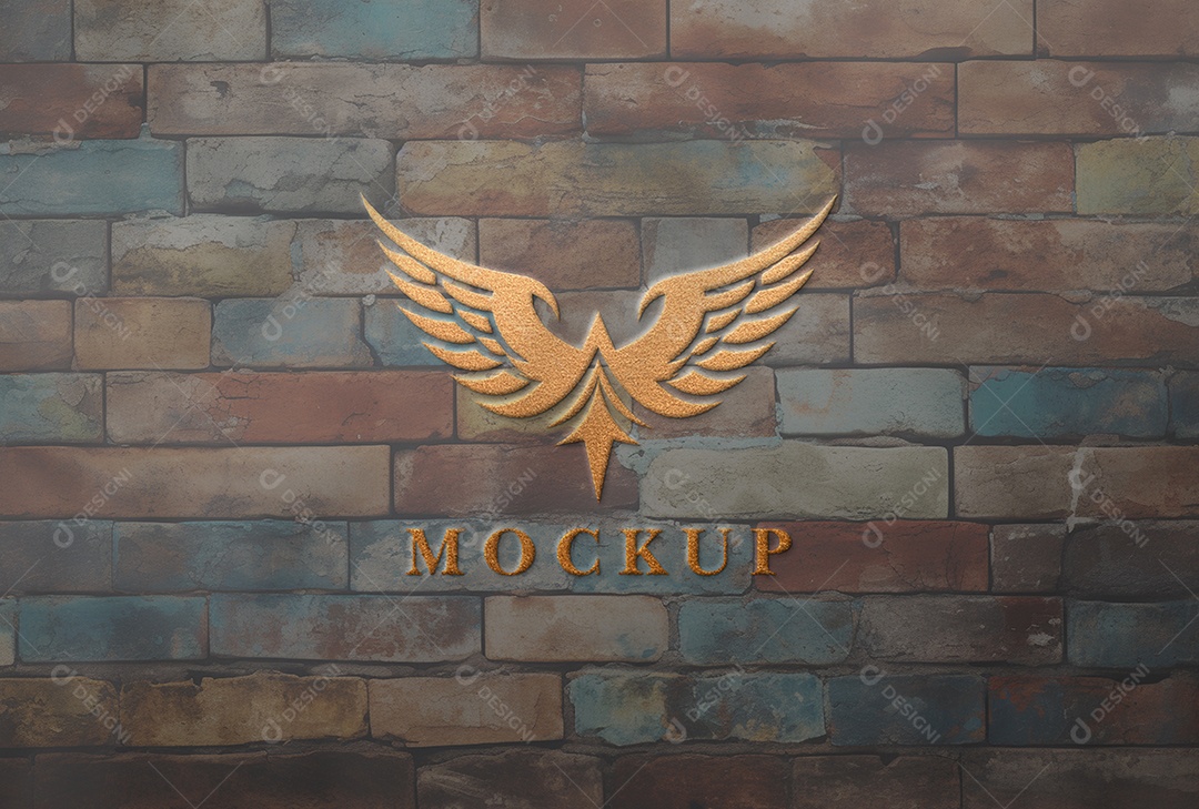 Mockup Logotipo de Empresa PSD Editável