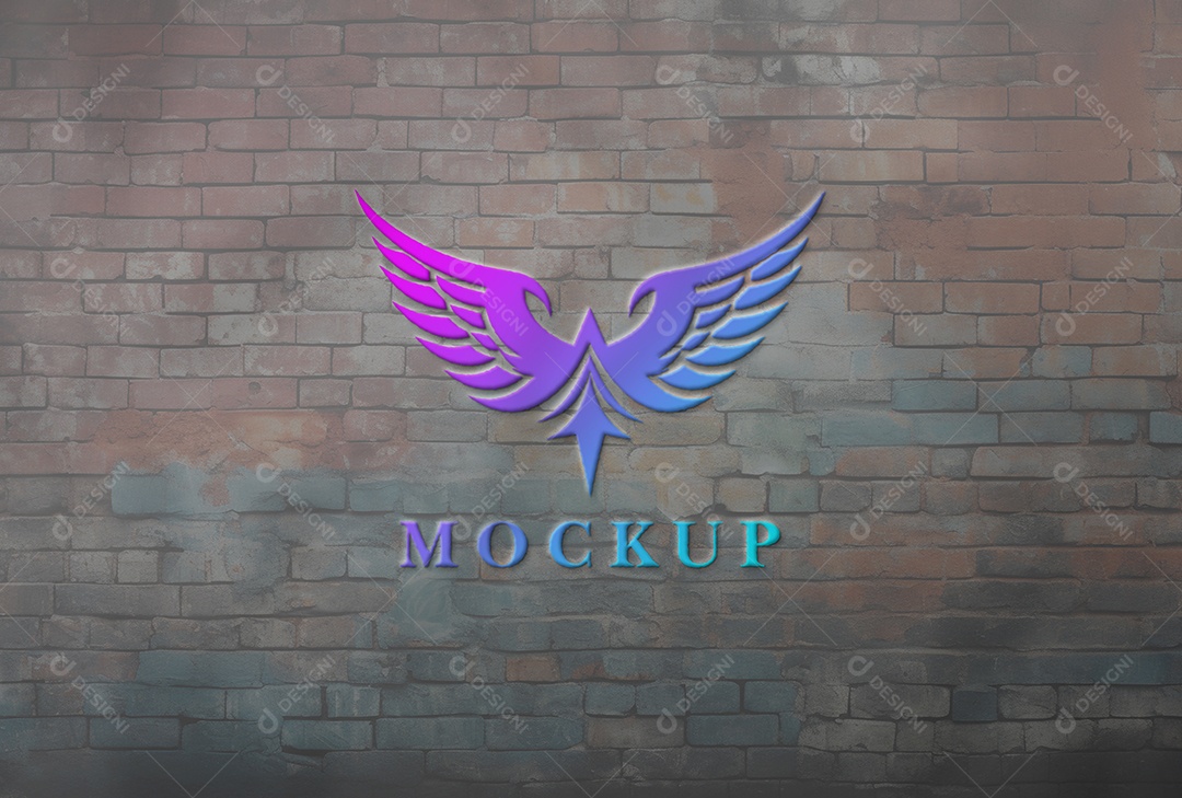 Mockup Logotipo de Empresa PSD Editável