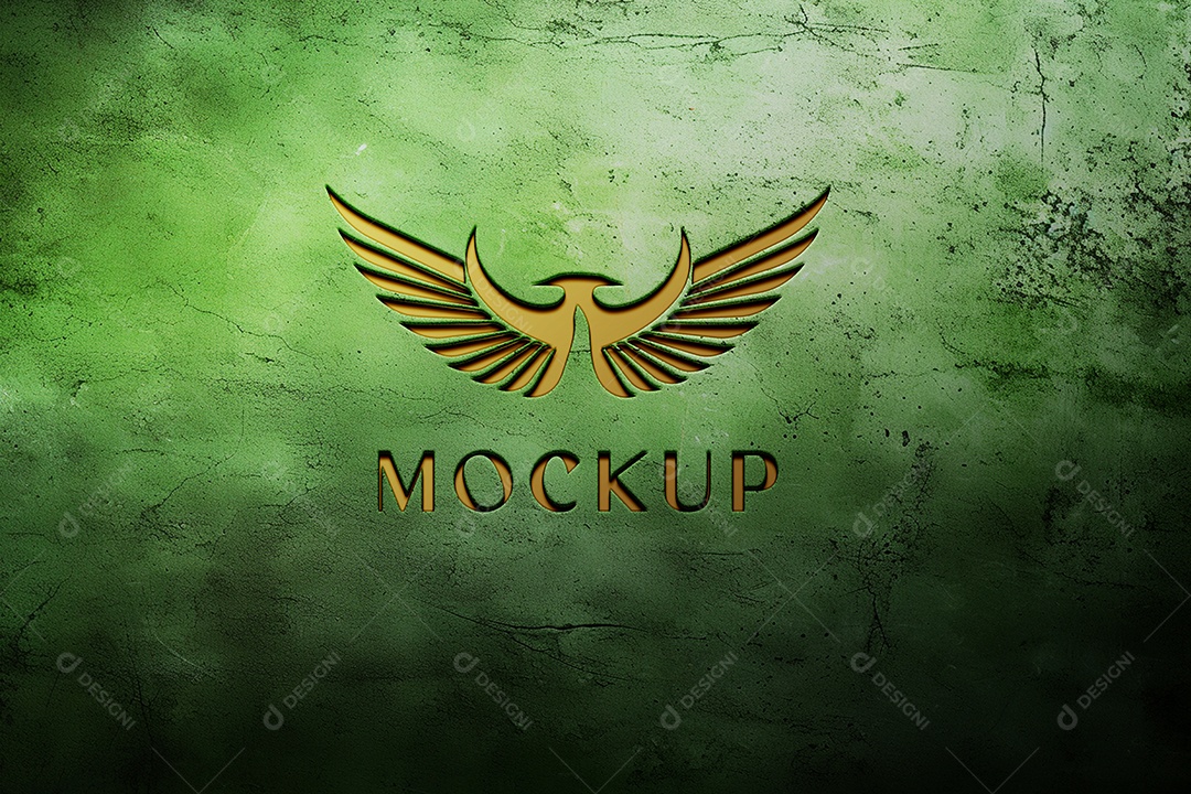 Mockup Logotipo de Empresa PSD Editável