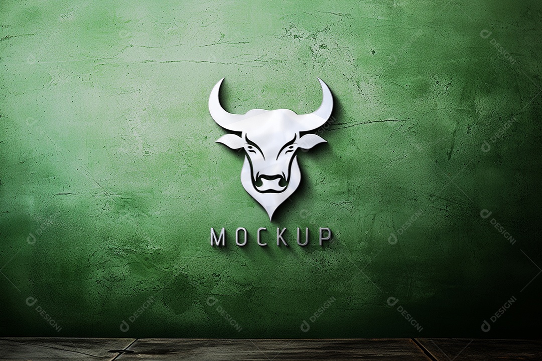 Mockup Logotipo de Empresa PSD Editável