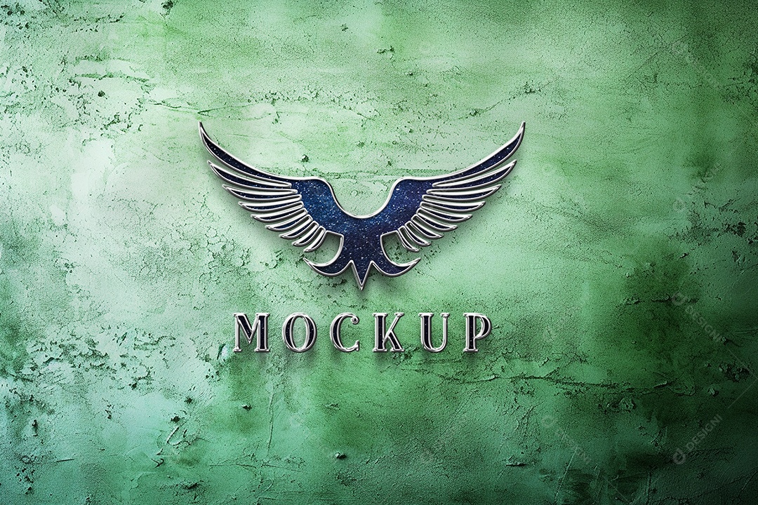 Mockup Logotipo de Empresa PSD Editável