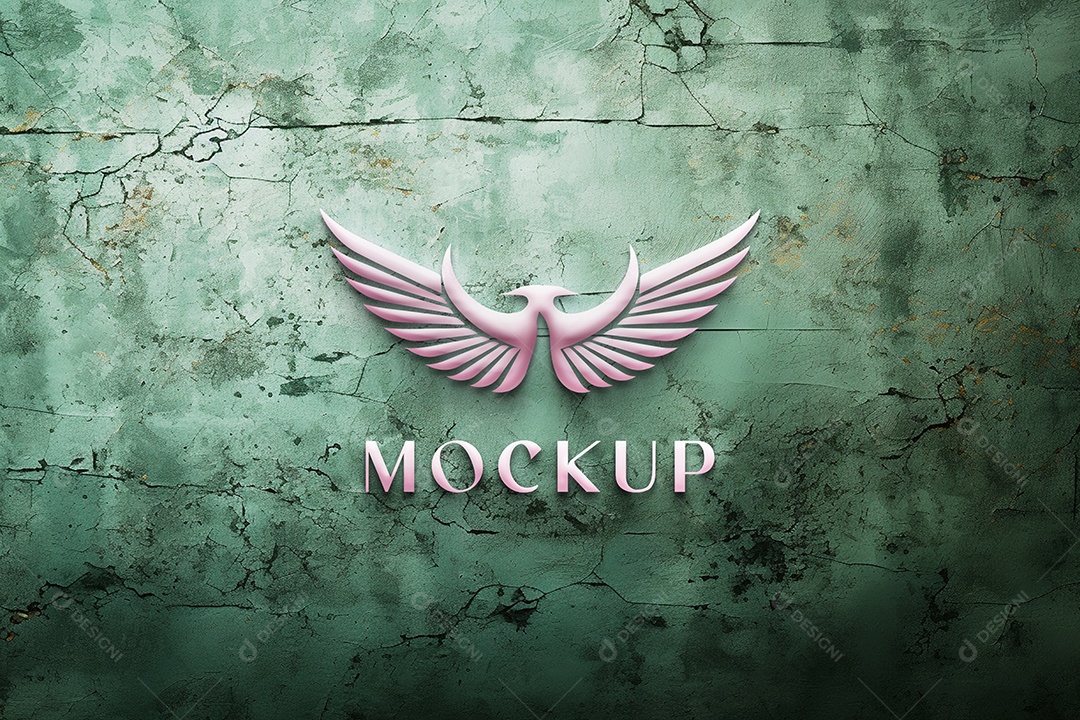 Mockup Logotipo de Empresa PSD Editável