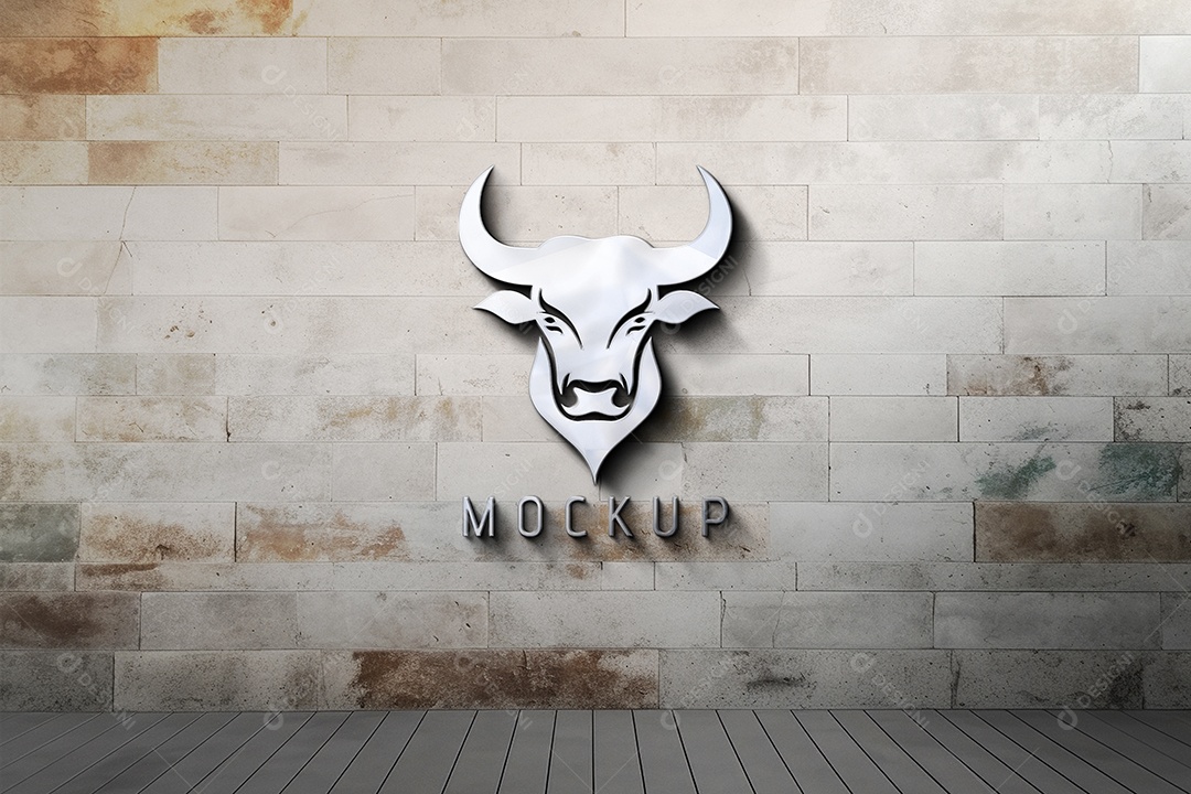 Mockup Logotipo de Empresa PSD Editável