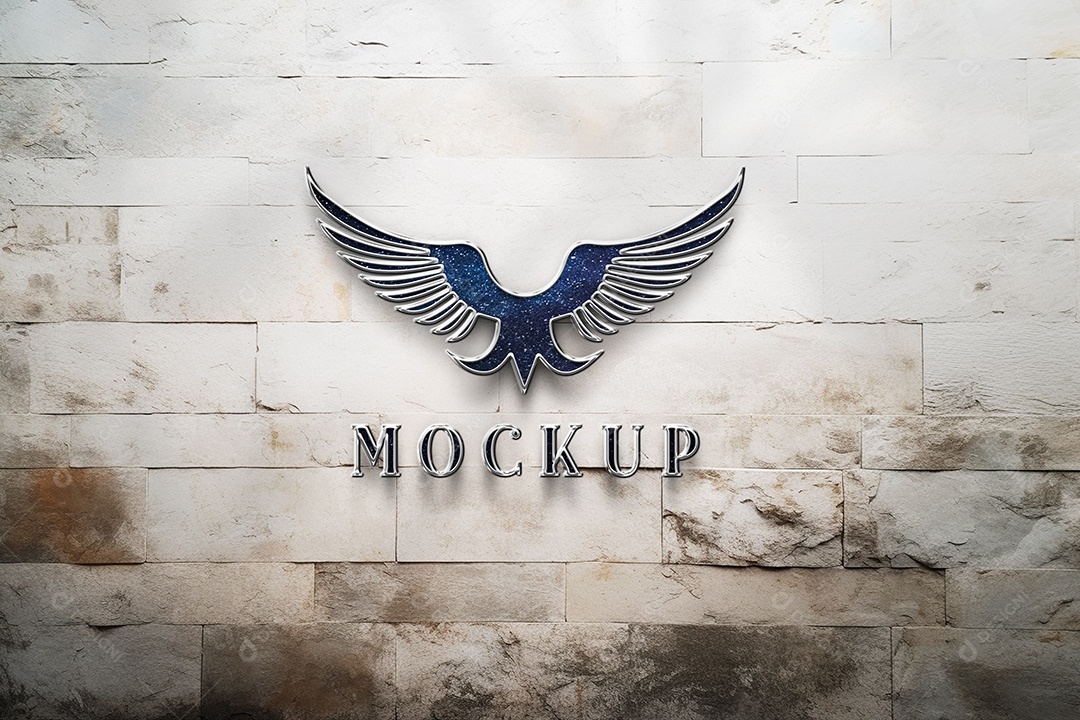 Mockup Logotipo de Empresa PSD Editável