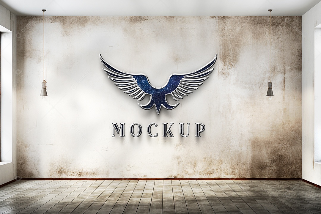 Mockup Logotipo de Empresa PSD Editável