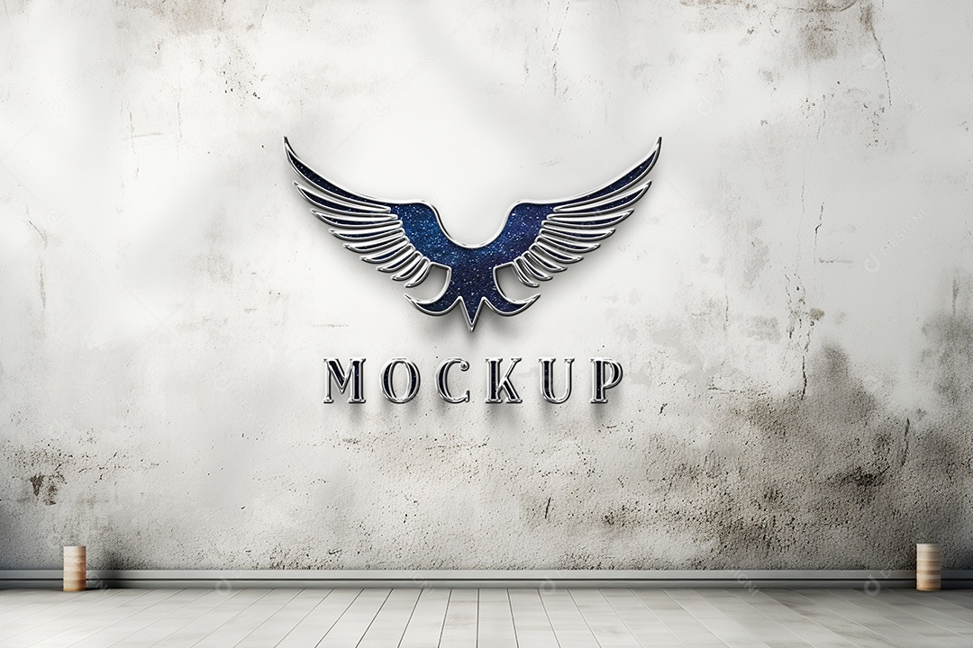 Mockup Logotipo de Empresa PSD Editável