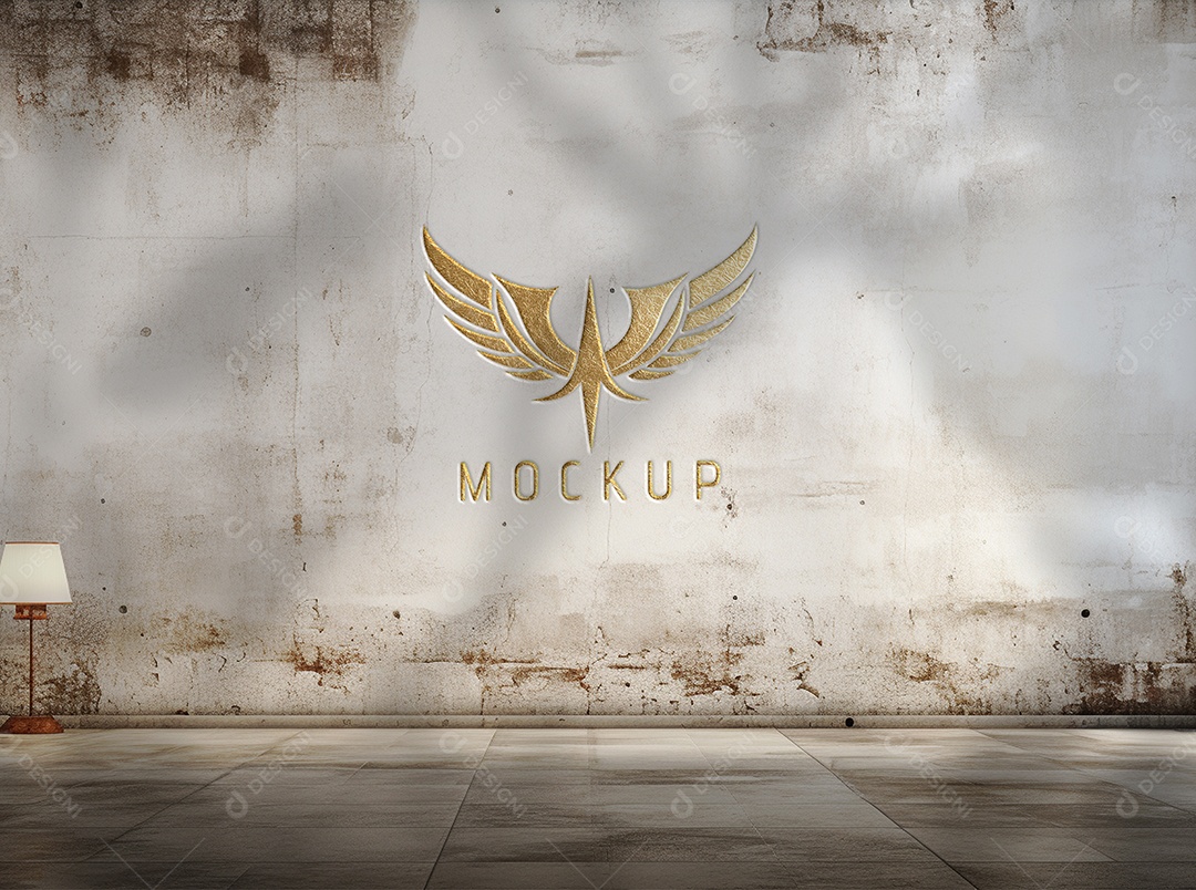 Mockup Logotipo de Empresa PSD Editável