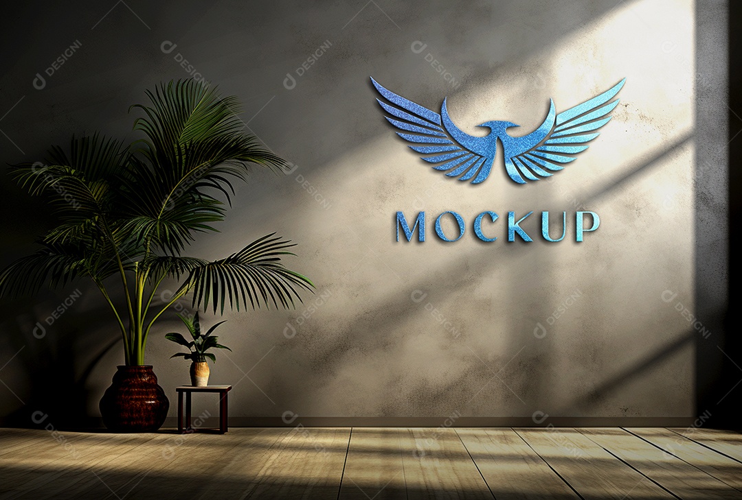 Mockup Logotipo de Empresa PSD Editável