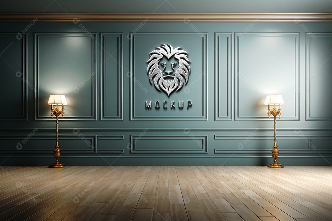 Mockup Logotipo de Empresa PSD Editável