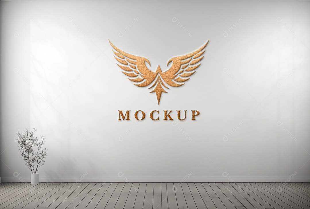 Mockup Logotipo de Empresa PSD Editável