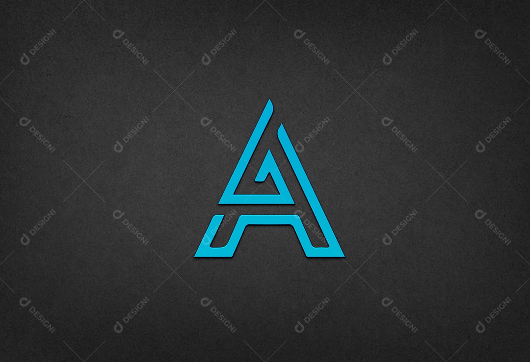 Mockup Logotipo de Empresa PSD Editável