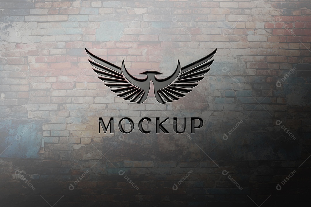 Mockup Logotipo de Empresa PSD Editável