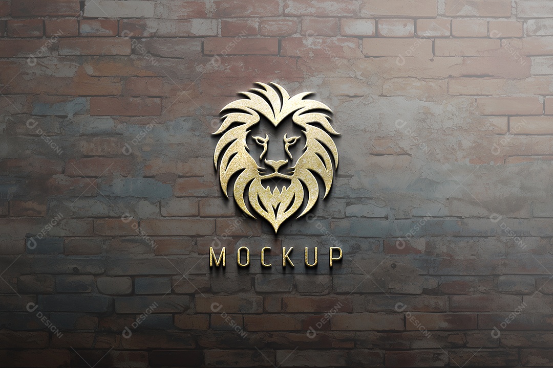 Mockup Logotipo de Empresa PSD Editável