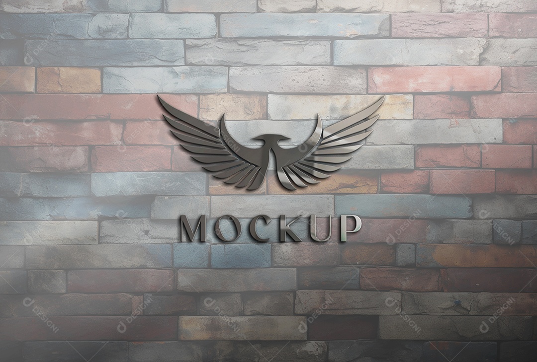 Mockup Logotipo de Empresa PSD Editável