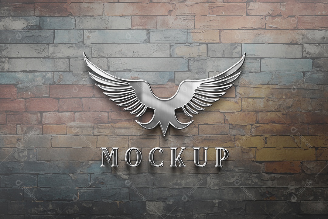 Mockup Logotipo de Empresa PSD Editável