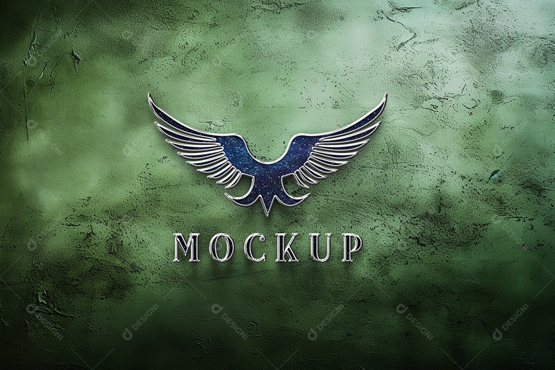 Mockup Logotipo de Empresa PSD Editável