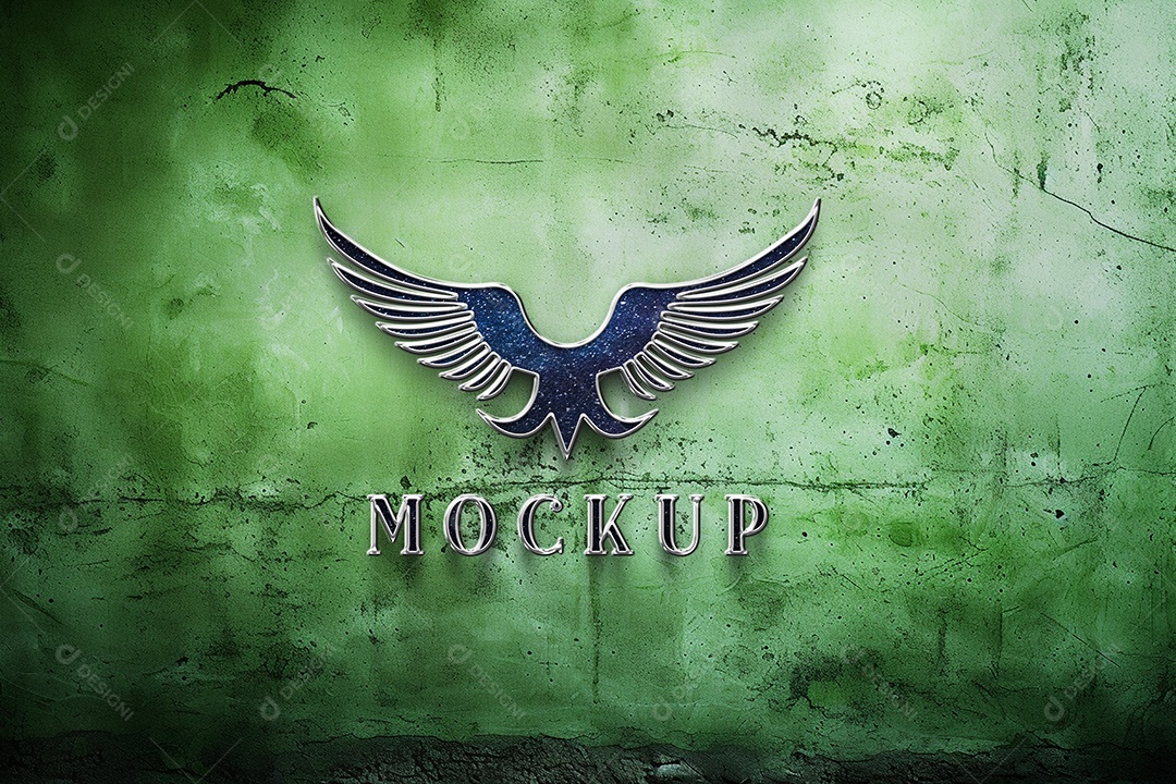 Mockup Logotipo de Empresa PSD Editável