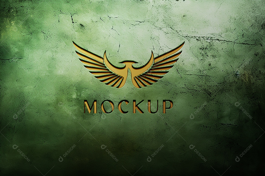 Mockup Logotipo de Empresa PSD Editável