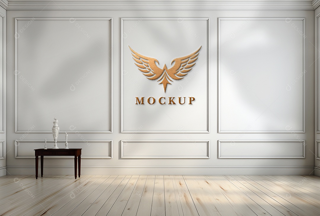 Mockup Logotipo de Empresa PSD Editável
