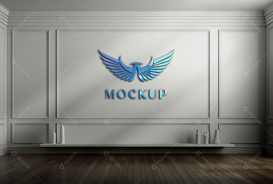 Mockup Logotipo de Empresa PSD Editável