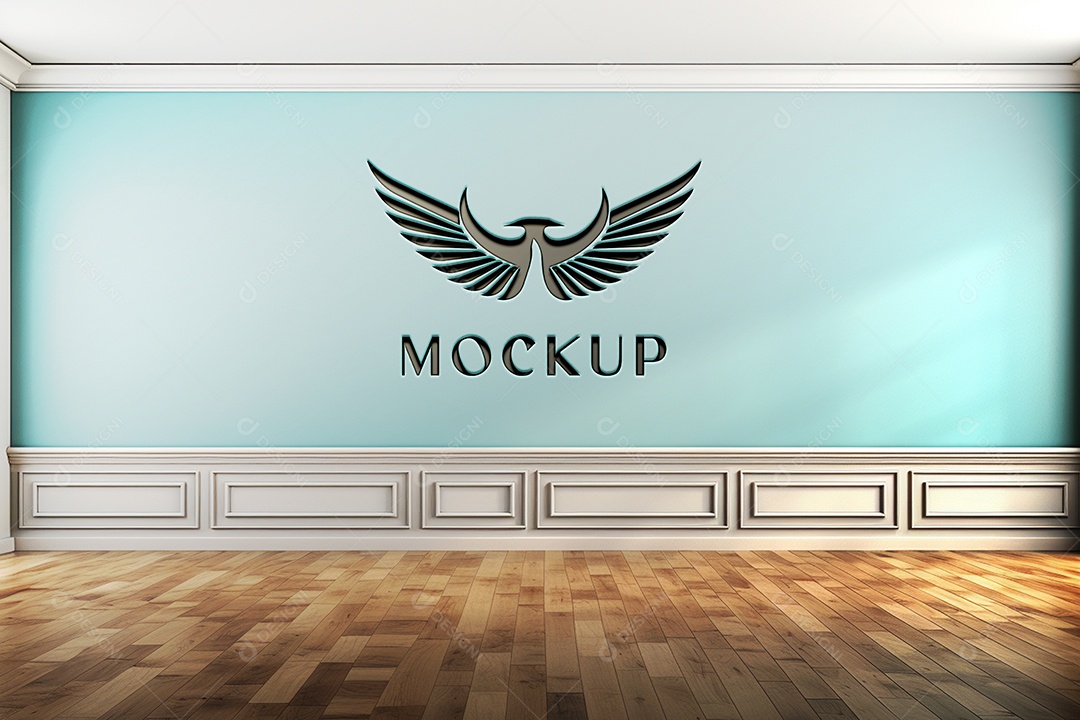 Mockup Logotipo de Empresa PSD Editável