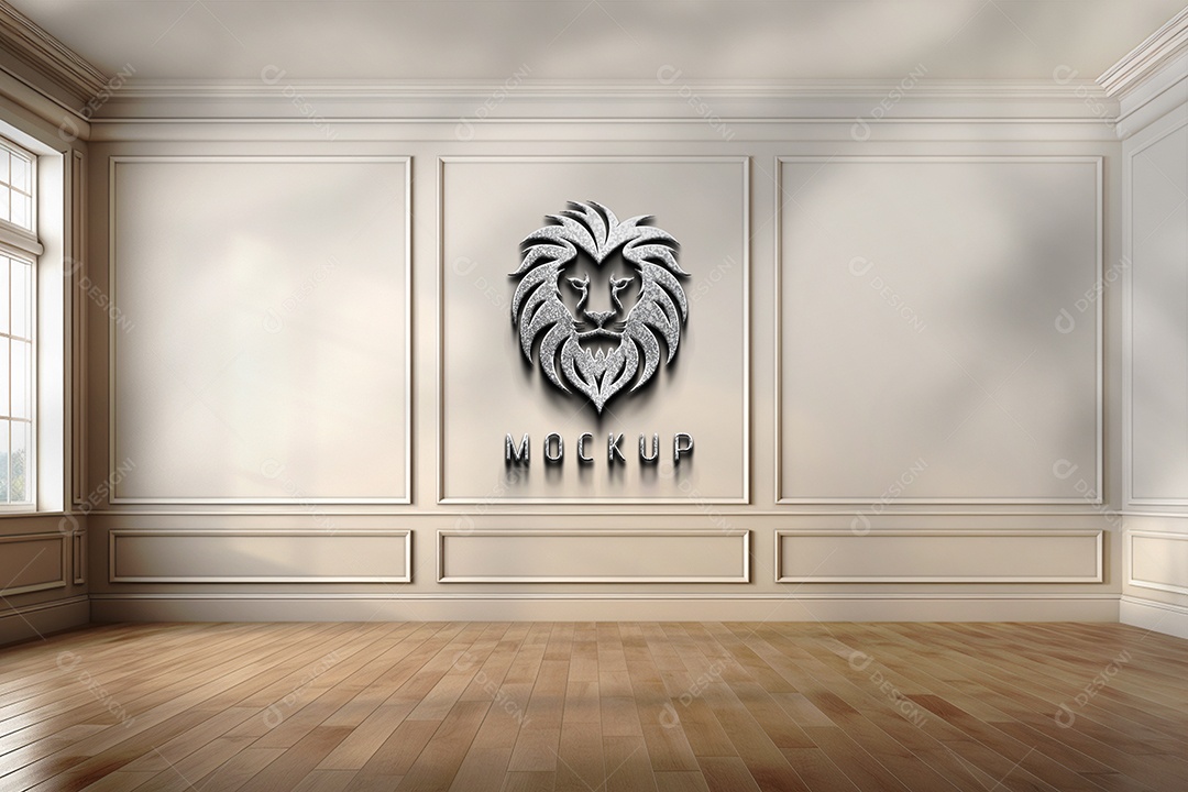 Mockup Logotipo de Empresa PSD Editável