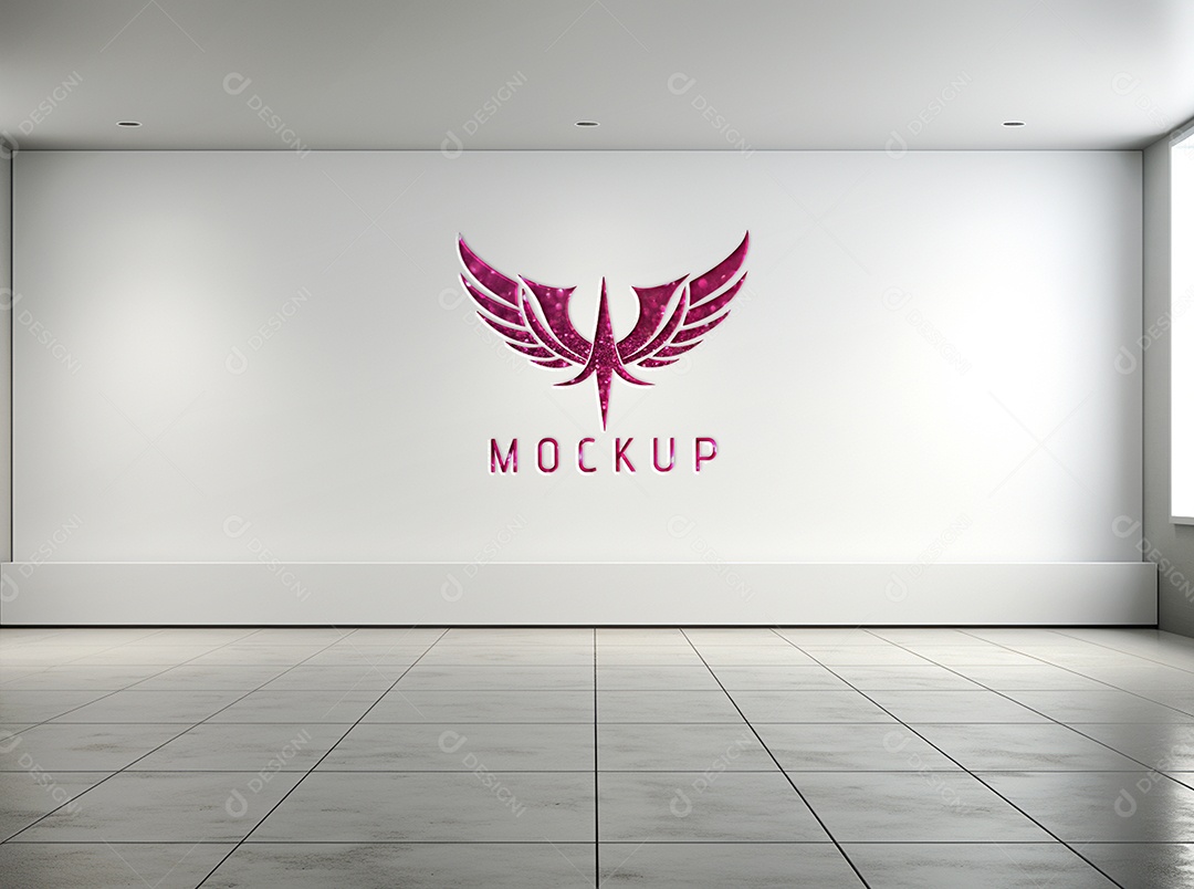 Mockup Logotipo de Empresa PSD Editável