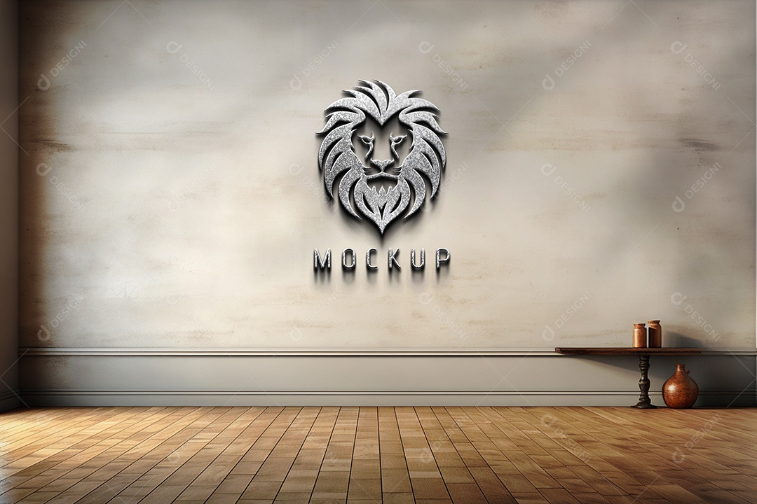 Mockup Logotipo de Empresa PSD Editável