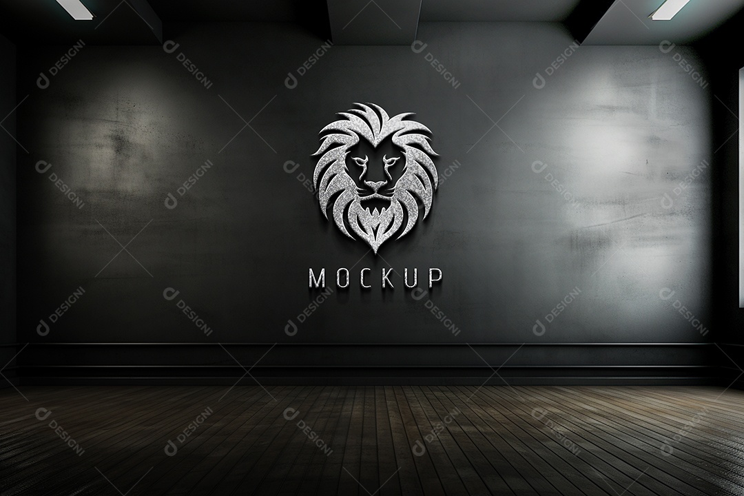 Mockup Logotipo de Empresa PSD Editável