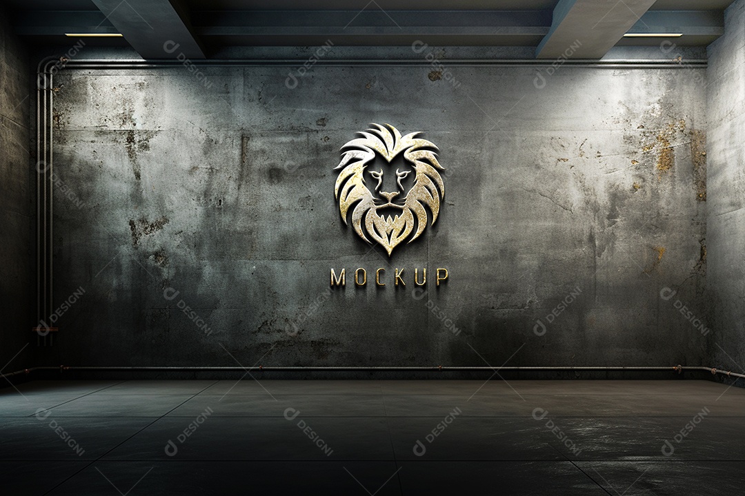 Mockup Logotipo de Empresa PSD Editável