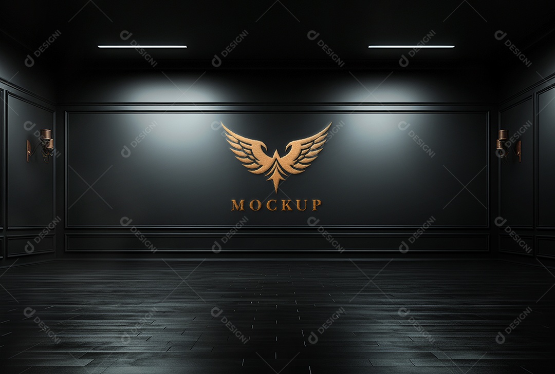 Mockup Logotipo de Empresa PSD Editável