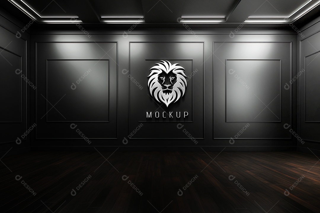 Mockup Logotipo de Empresa PSD Editável