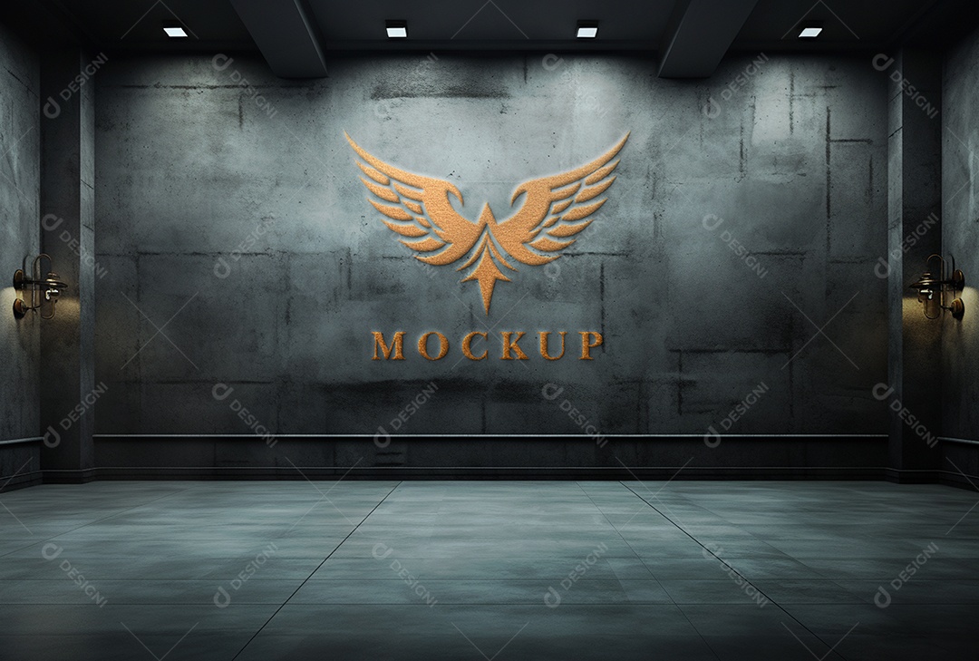 Mockup Logotipo de Empresa PSD Editável