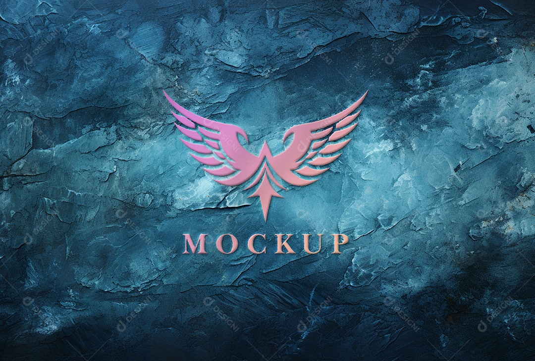 Mockup Logotipo de Empresa PSD Editável